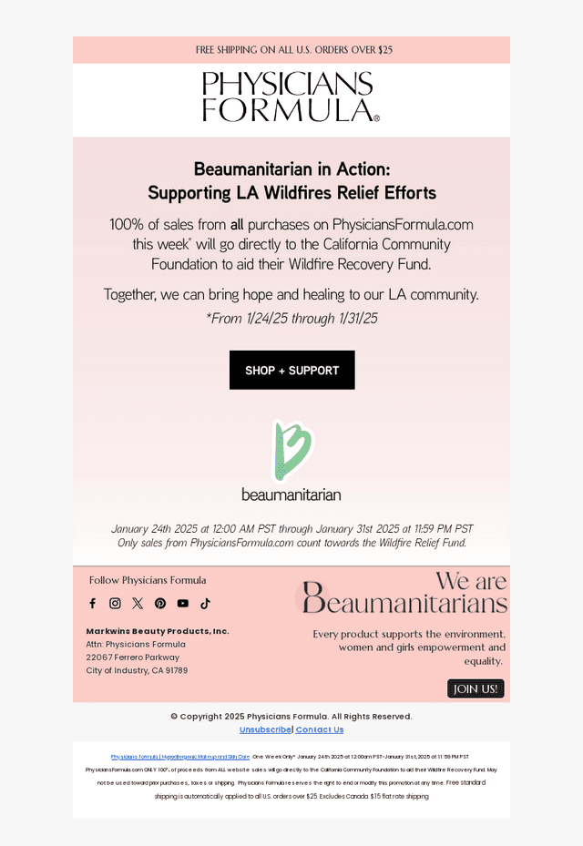 Support LA Wildfires Relief Efforts