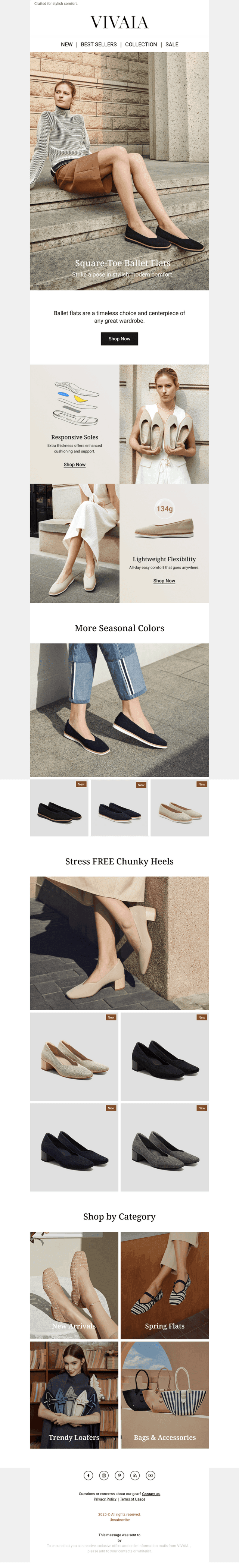 NEW In: Square-Toe Ballet Flats