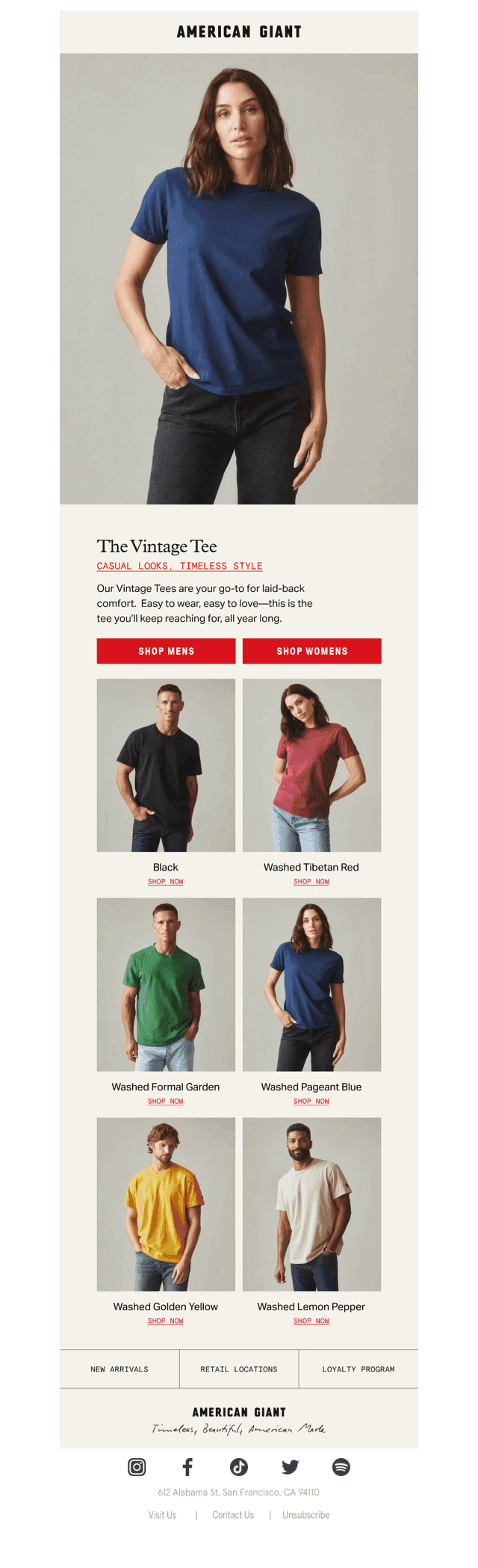 Your New Easy, Everyday Tee