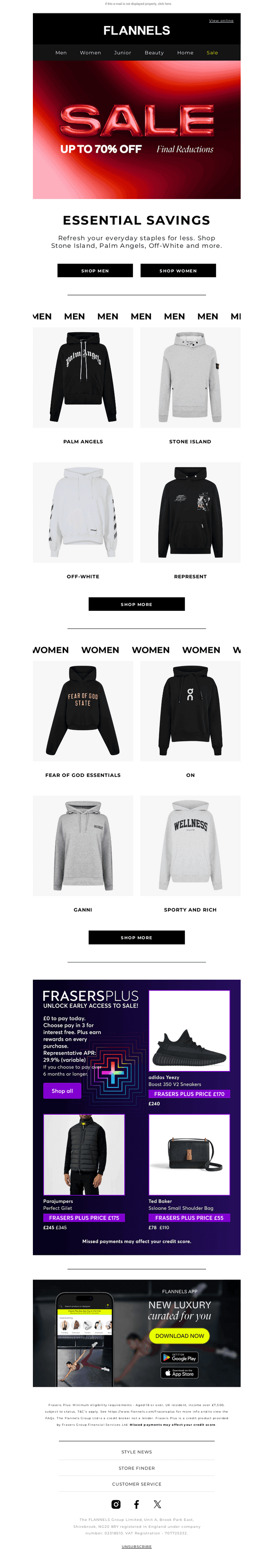 Final Reductions | Hoodies Sale