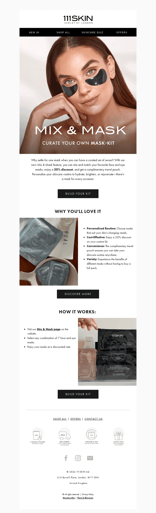 Create your own mask kit and save 20%