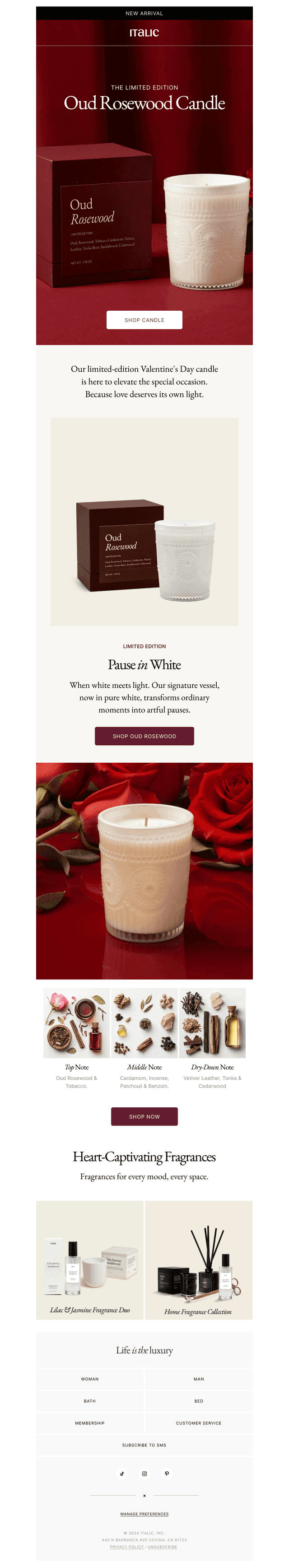 NEW: Limited Valentine's Candle