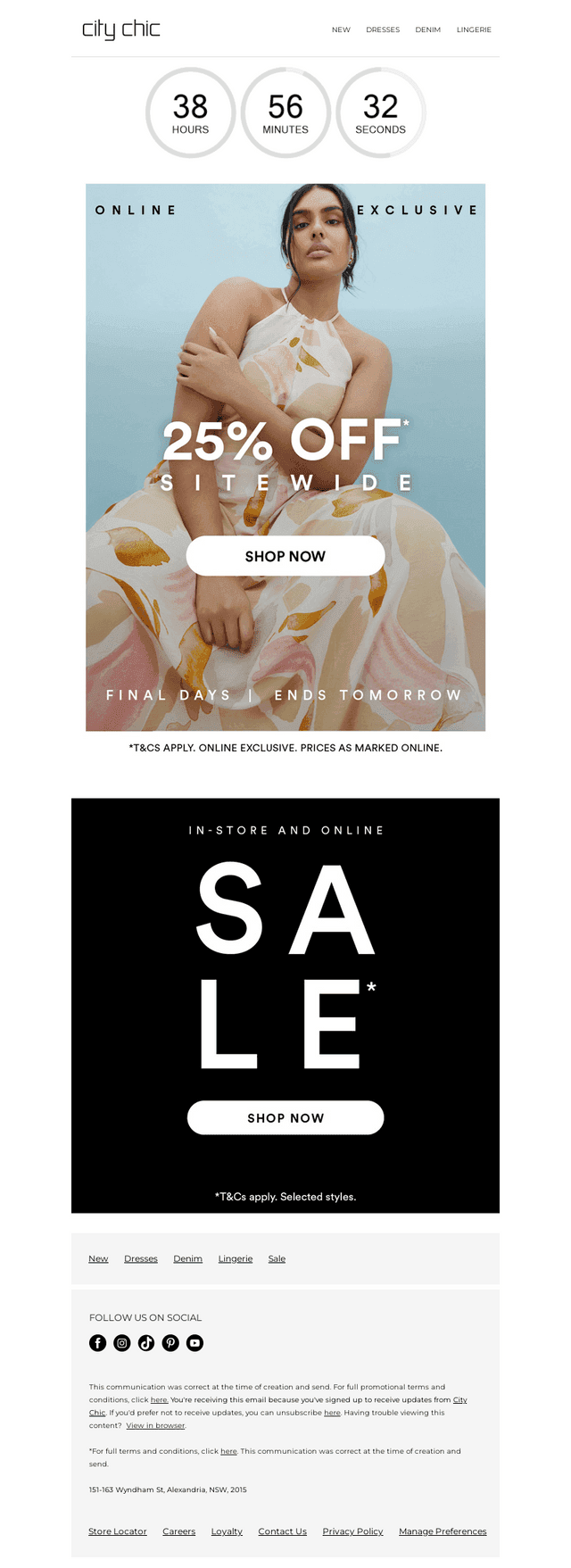 Final 48 Hours | 25% Off* Sitewide