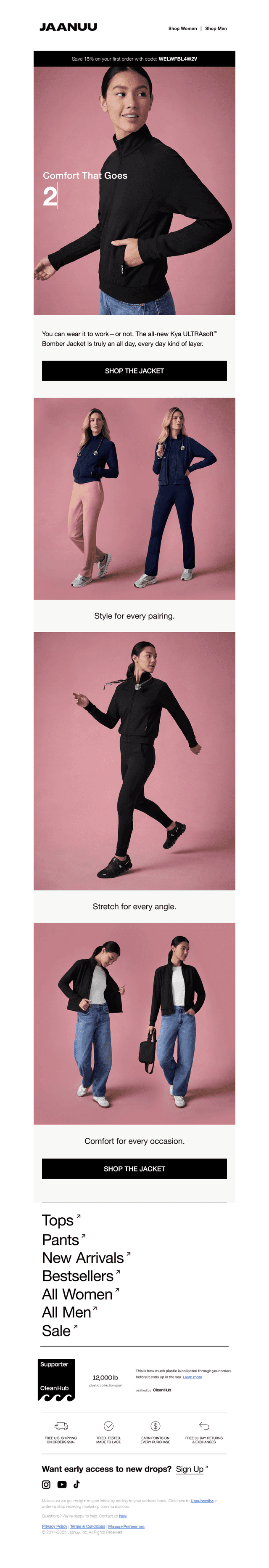 So New, So Soft—The jacket for on-shift and off