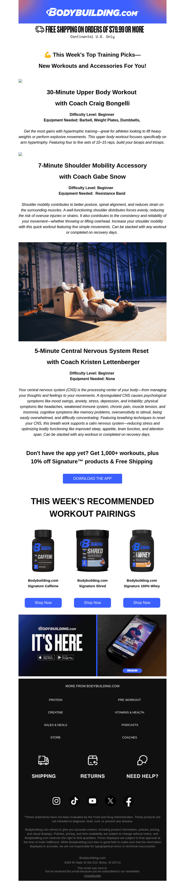 🚨 Ready for a Challenge?  New Workouts Just Dropped