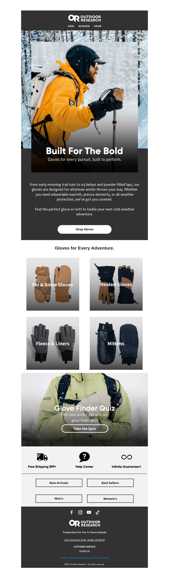 Gloves That Take Winter Seriously