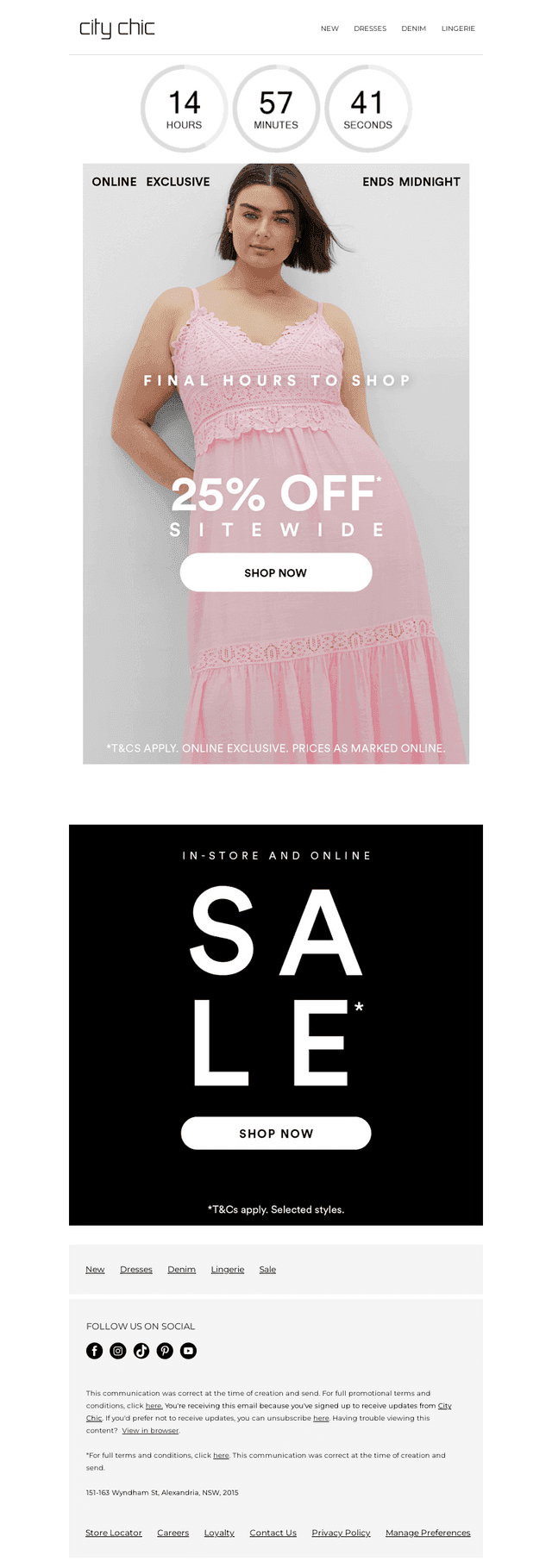 Ends Midnight | 25% Off* Sitewide