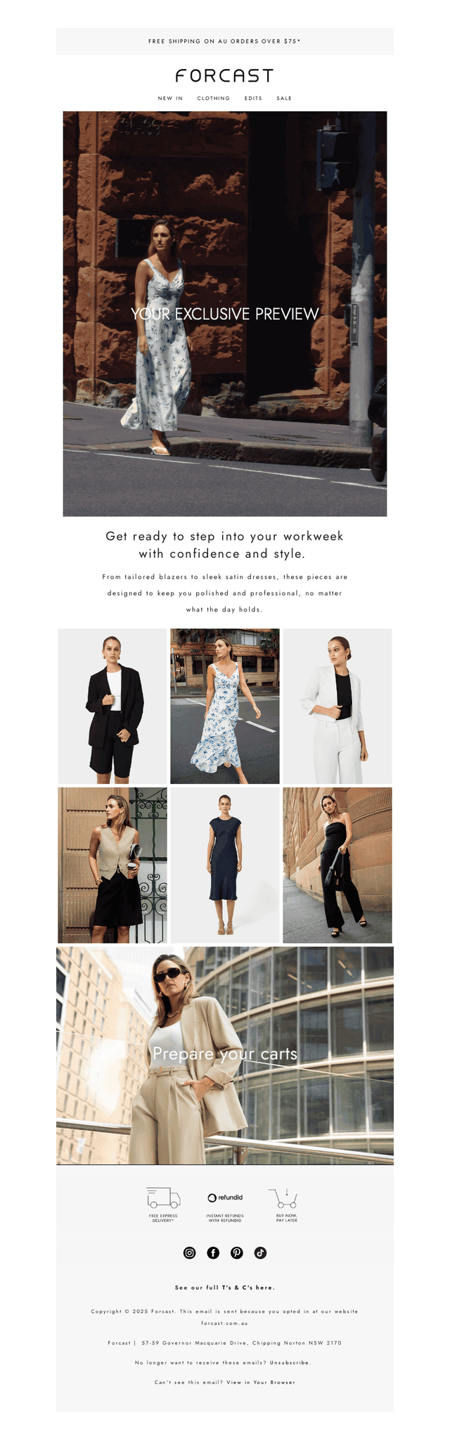 Sneak Peek: New Workwear