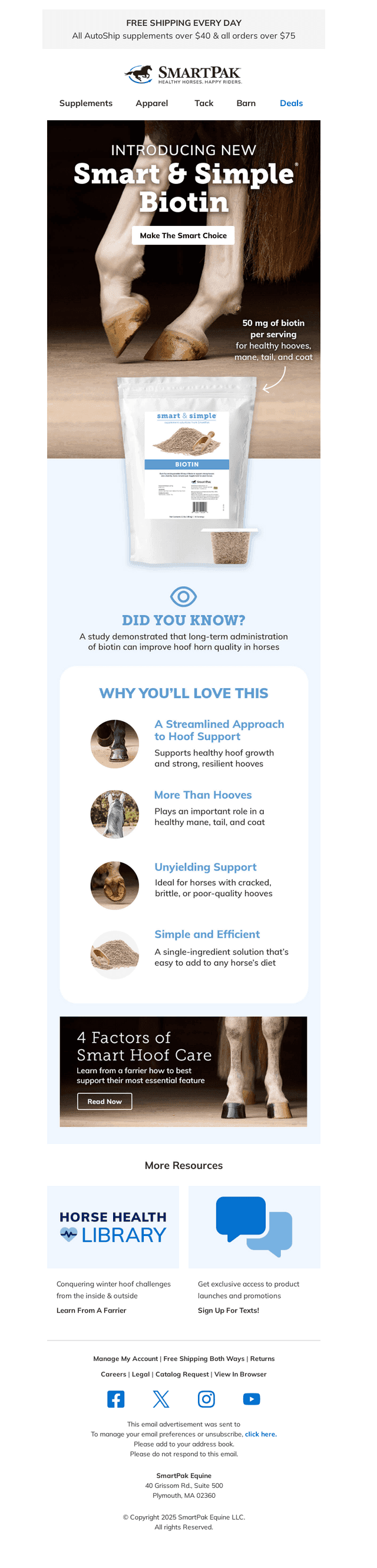 Introducing NEW Smart & Simple Biotin