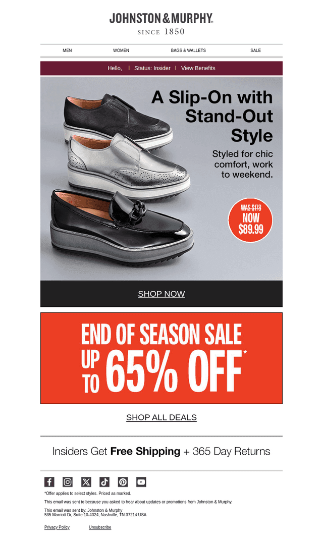 A Slip-On with Stand-Out Style