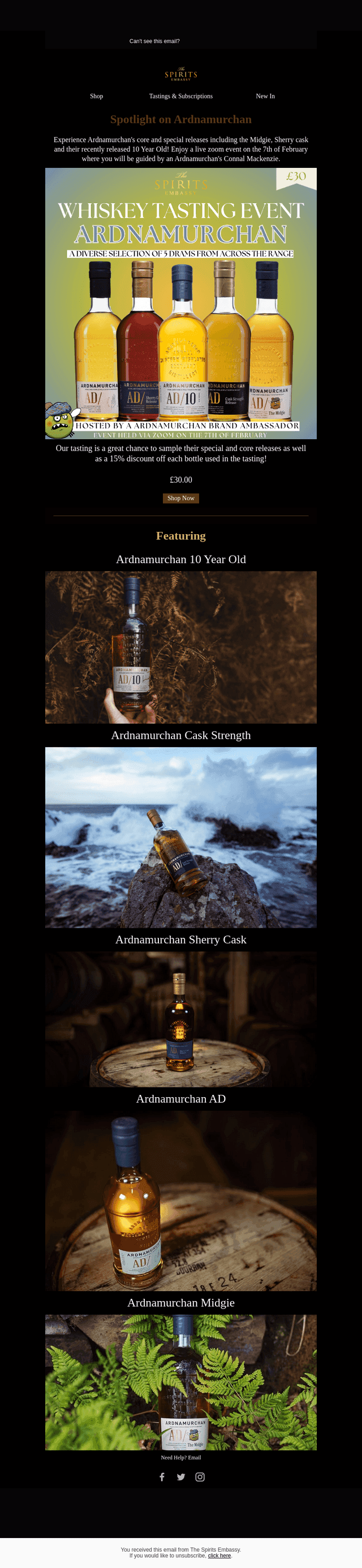 A spotlight on Ardnamurchan