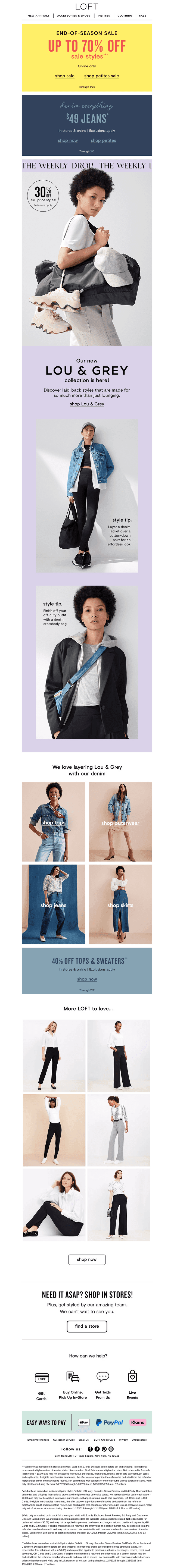 Our NEW Lou & Grey drop is here ✨
