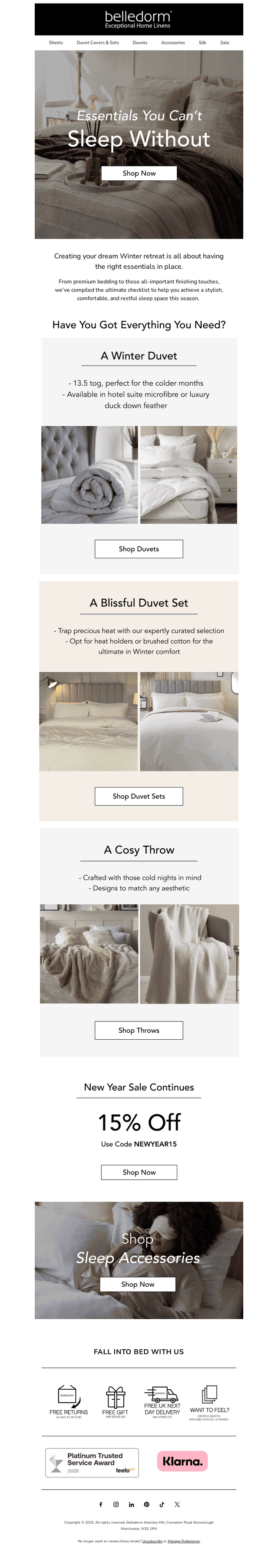 Your Ultimate Bedroom Checklist ☑️