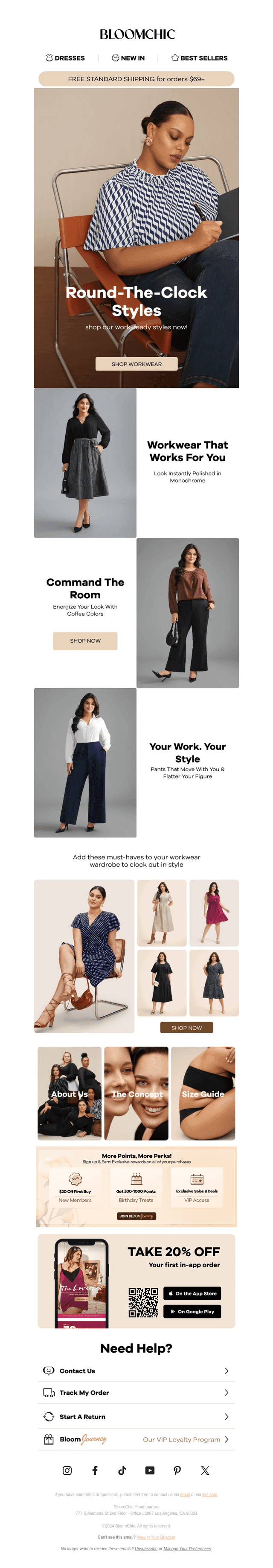Clock Into Chic Workwear!