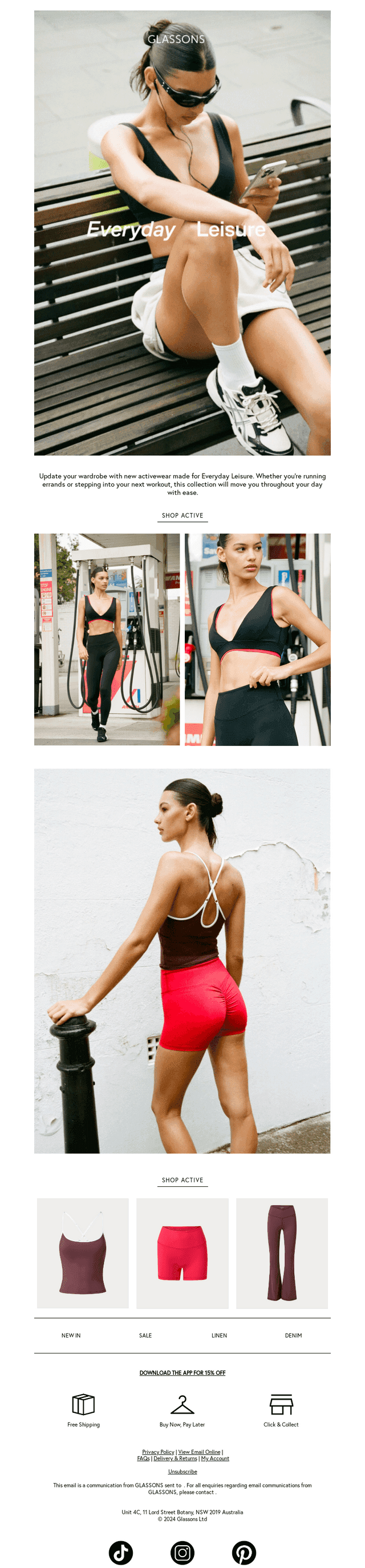 Everyday Leisure | New In Active