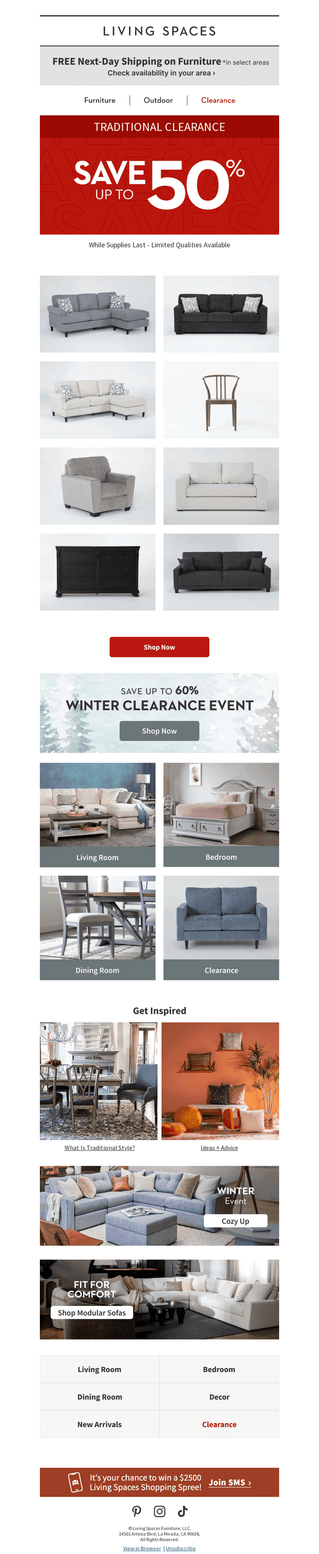 Traditional CLEARANCE: Keep it Classic for Less