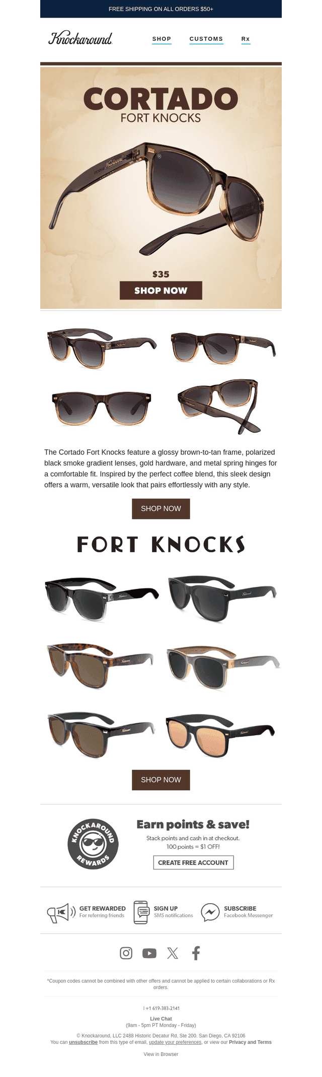 Brew Up Your Look with the Cortado Fort Knocks
