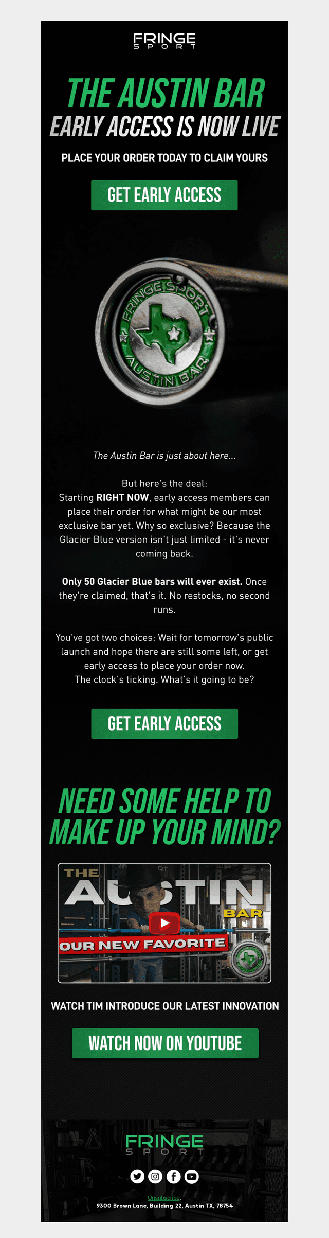 Starting now: Early Access is LIVE