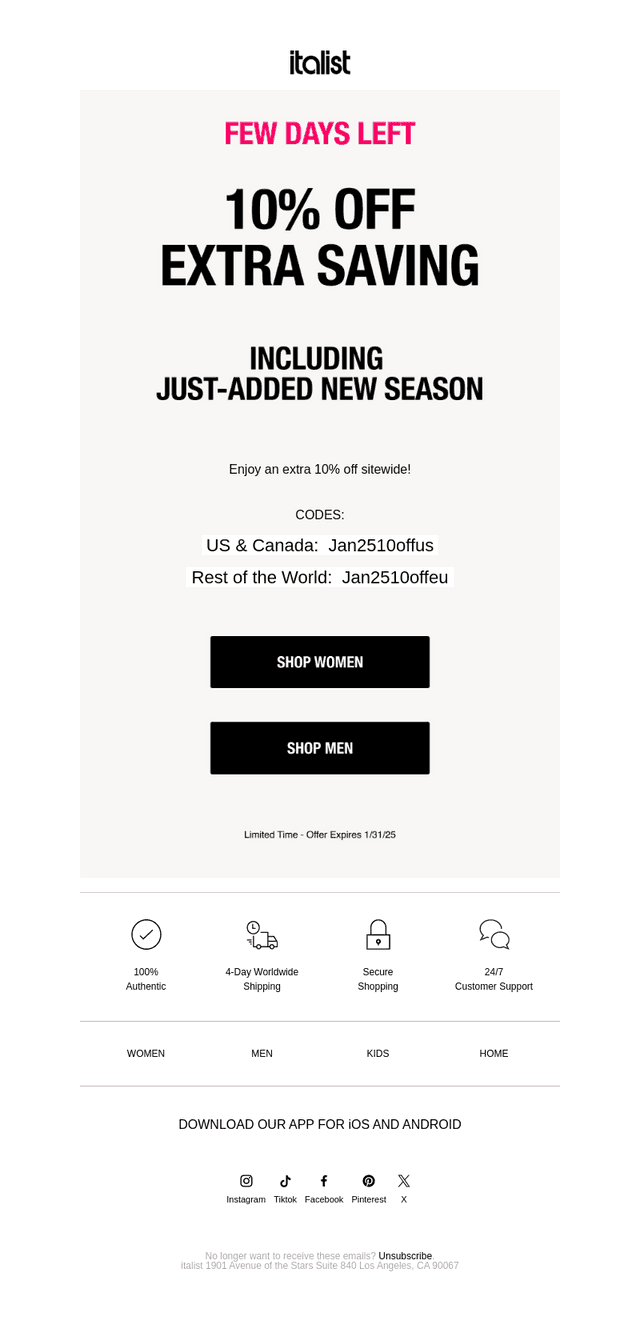 EXTRA 10% Off Sitewide: Everyone’s Talking About It