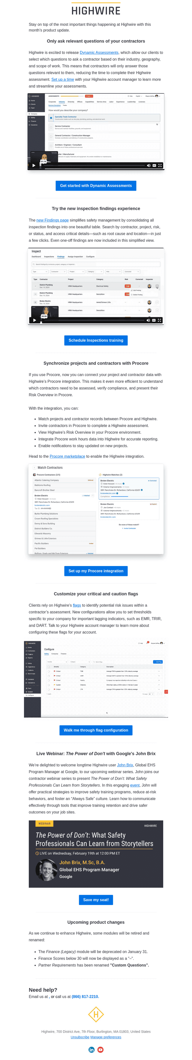 Highwire email from Wed, Jan 29, 2025