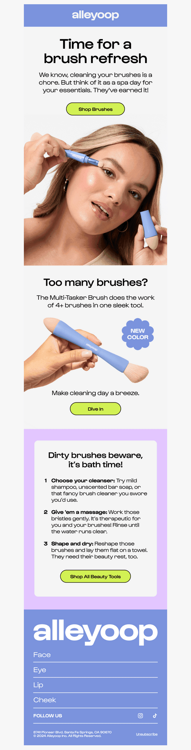 Your brushes called...