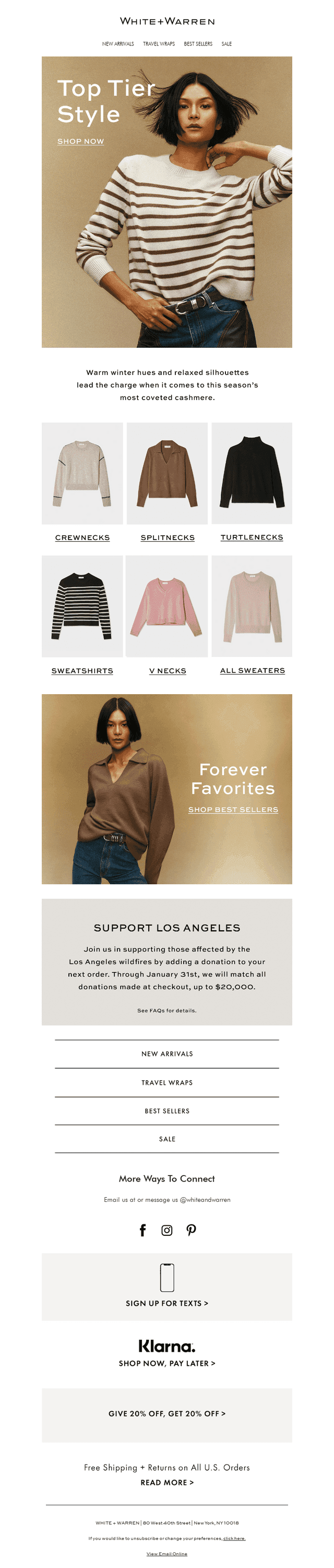 Winter’s Best Cashmere Sweaters