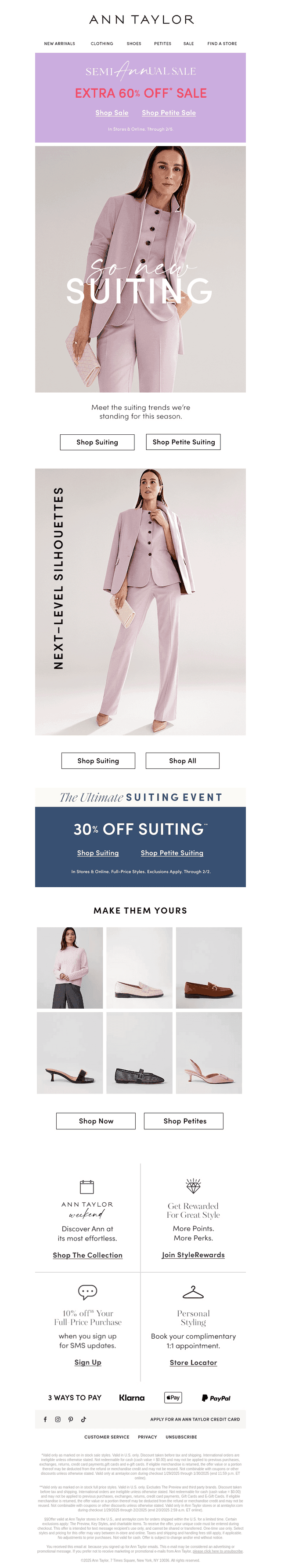 What’s New In Suiting