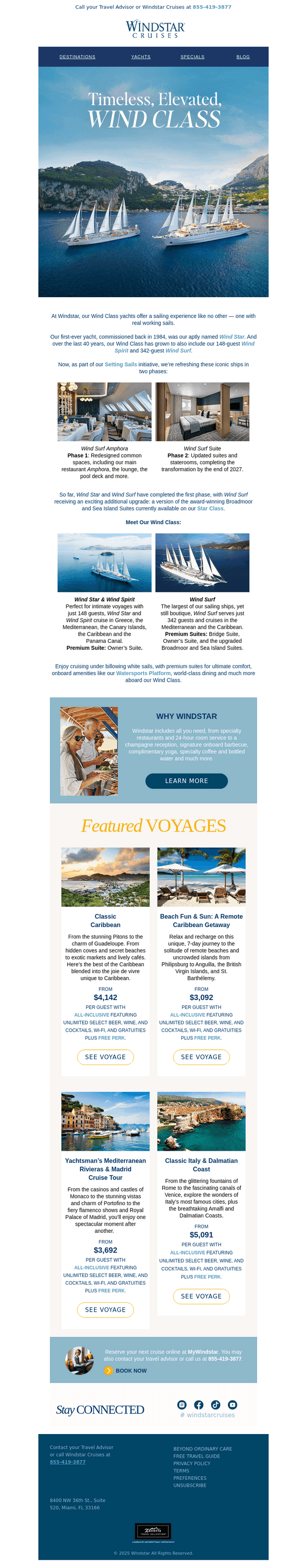 Have You Met Our Wind Class Yachts?