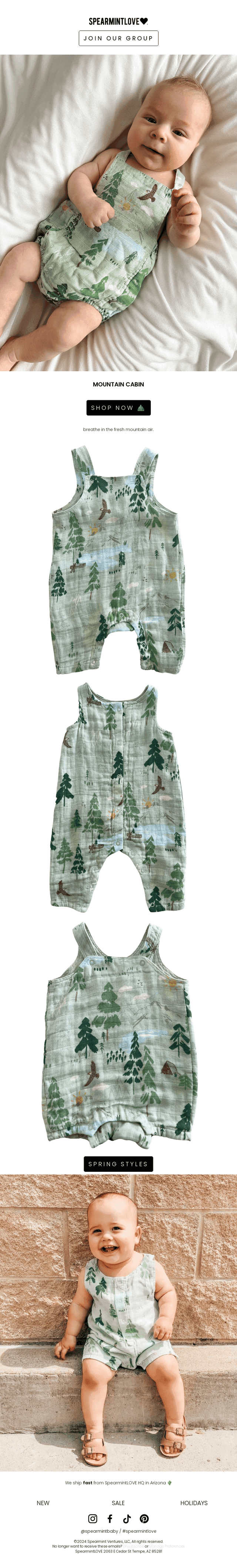 mountain cabin summer styles ⛰️