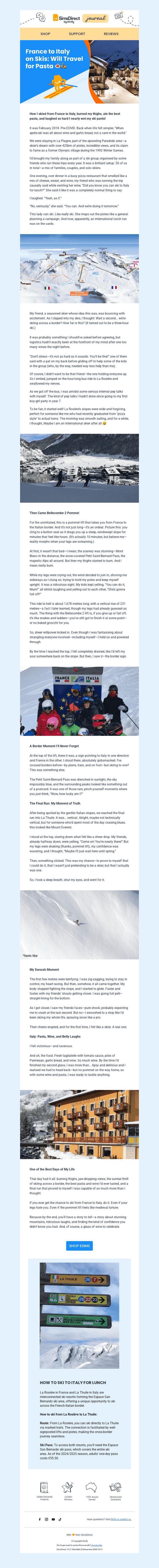 SimsDirect email from Thu, Jan 30, 2025