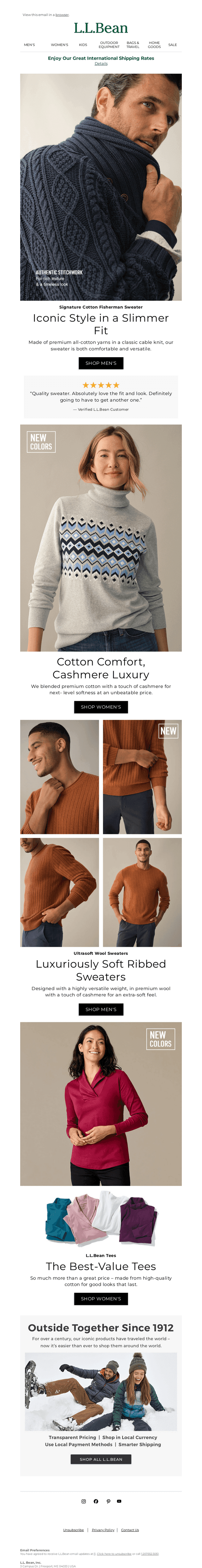 Authentic All-Cotton Fisherman Sweaters