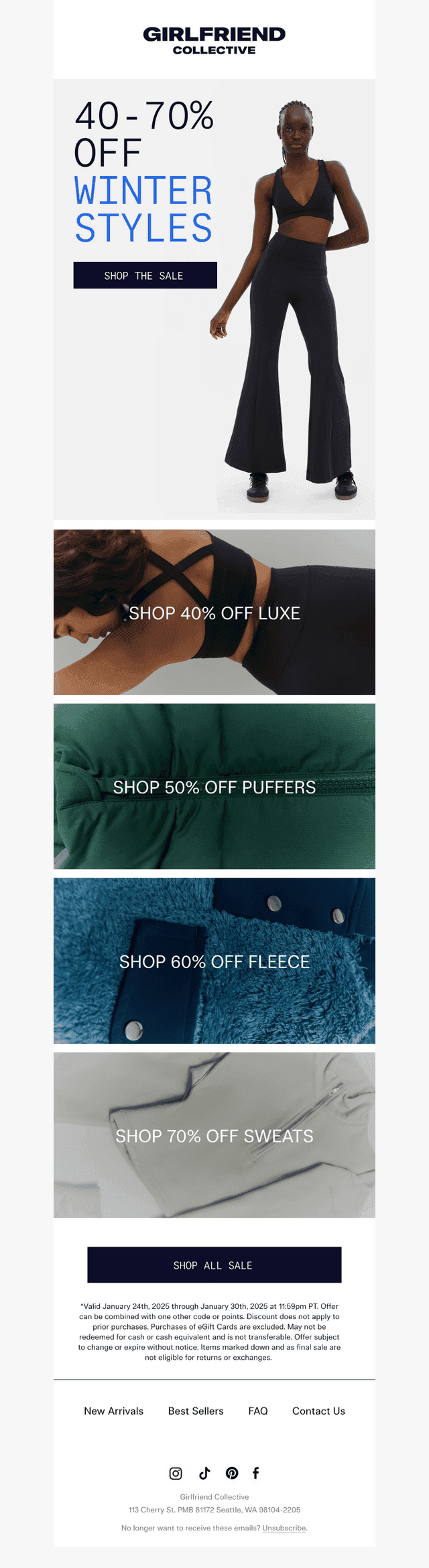 ENDS TONIGHT: UP TO 70% OFF