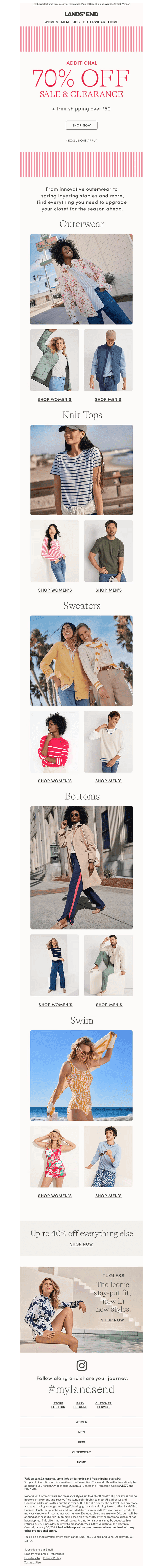 Don't miss an extra 70% off!