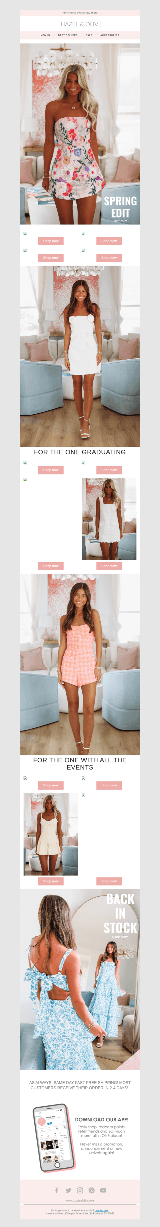 OMG The Spring Edit is LIVE 🌸