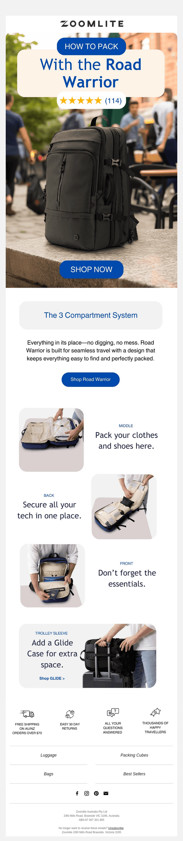 The Backpack That Packs for You