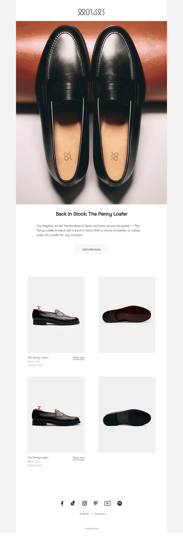 Back in stock: The Penny Loafer