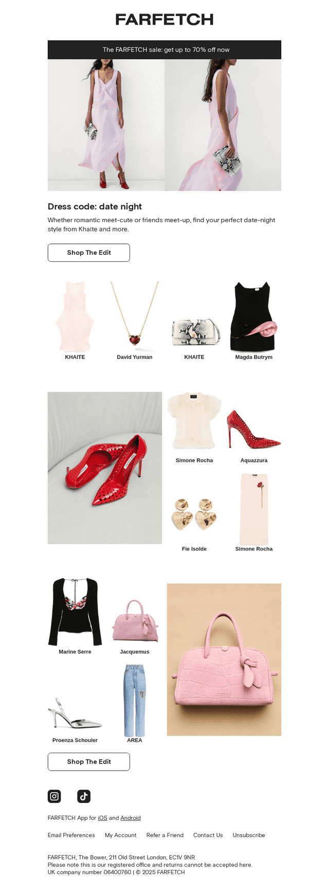 Dress for the date you want