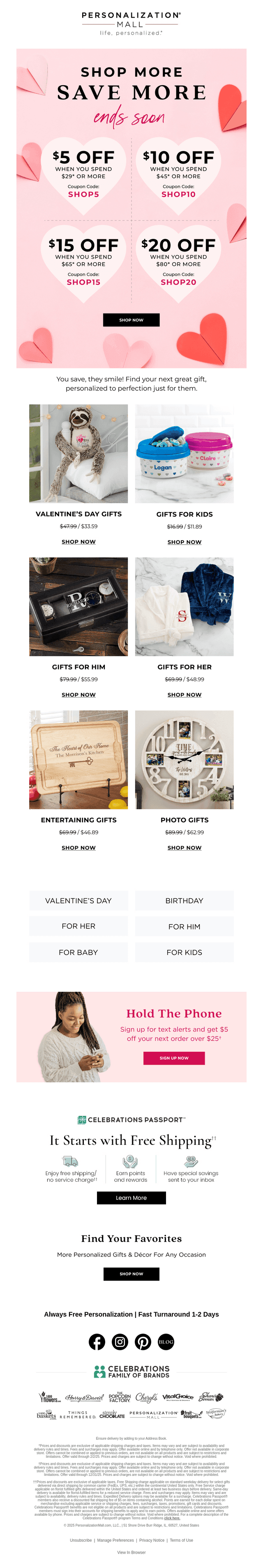 You Save, They Smile! Let's Personalize Something Special Together