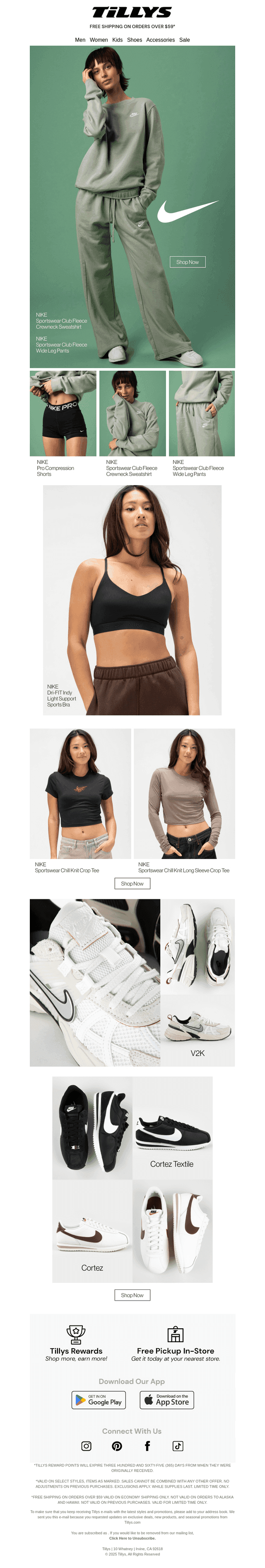 NIKE New Arrivals