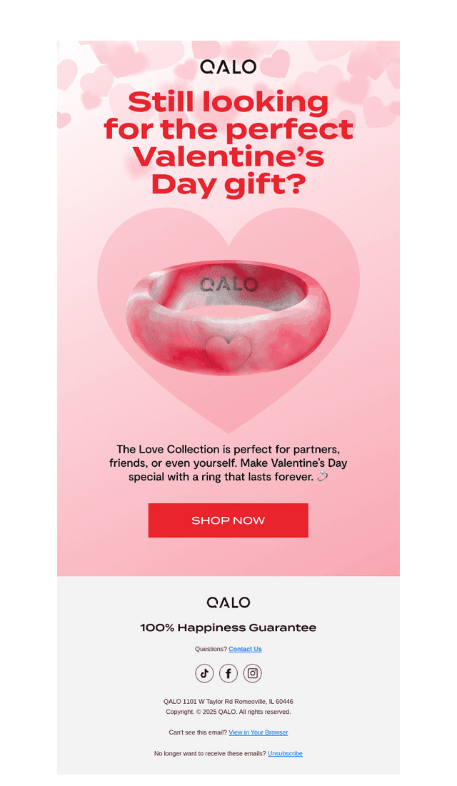 Order now for Valentine’s Day delivery! 💌