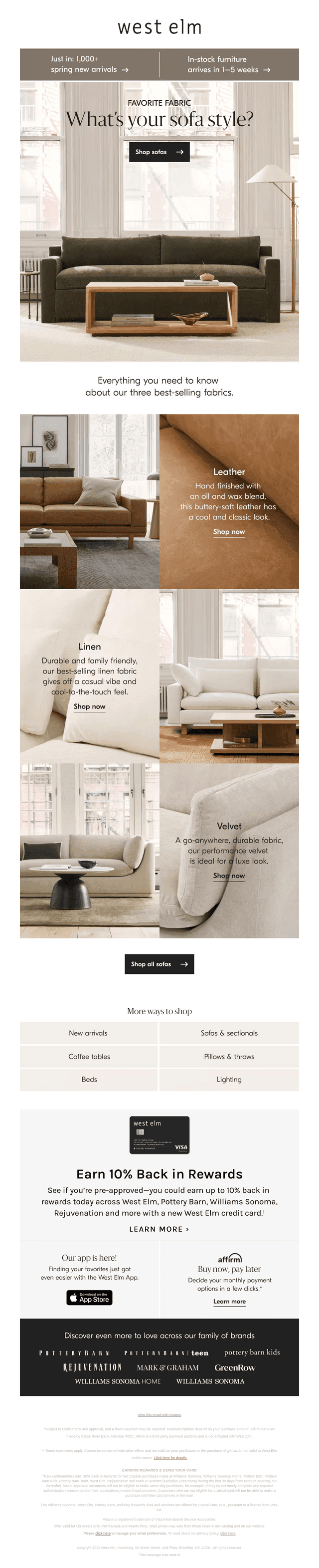 Meet your next sofa!