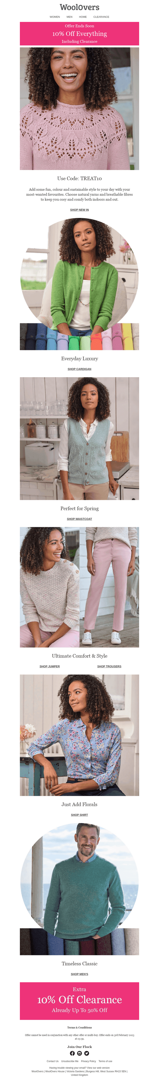 Ends Soon | 10% Off Everything Including Clearance