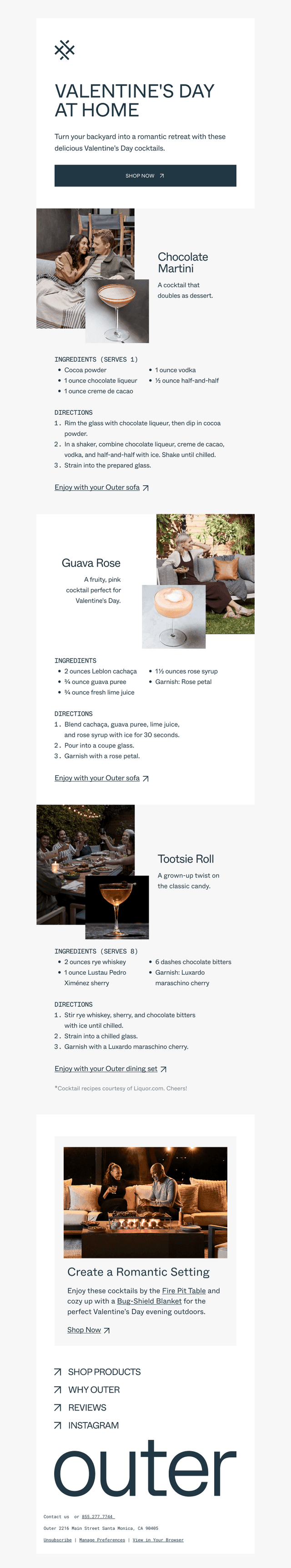 Valentine's Day-Inspired Cocktails
