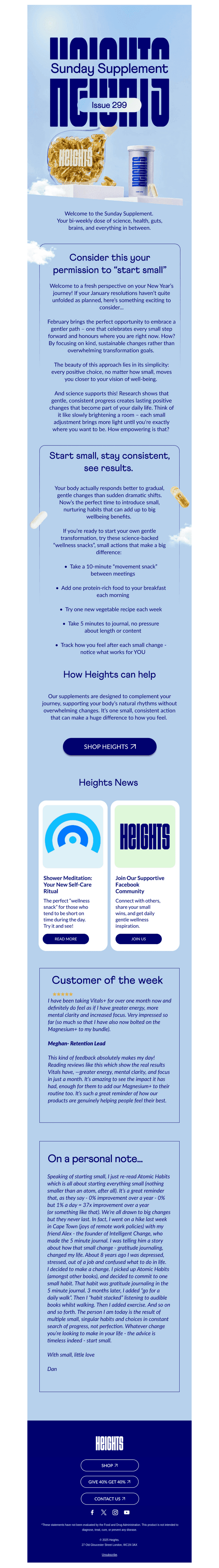 Your simple wellness revolution 🌨️