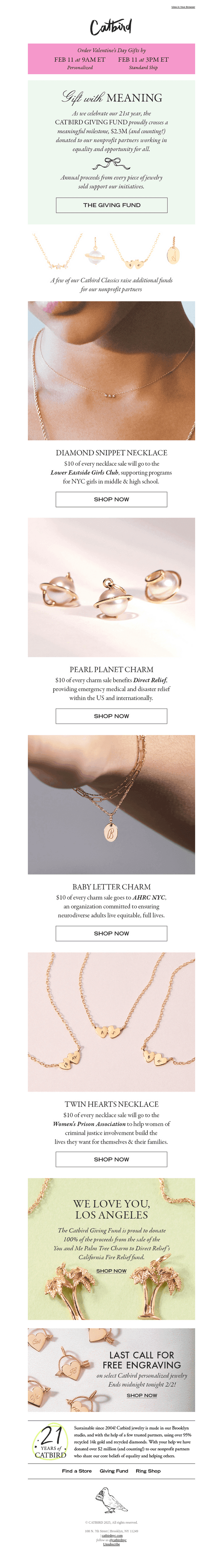 The Catbird Giving Fund