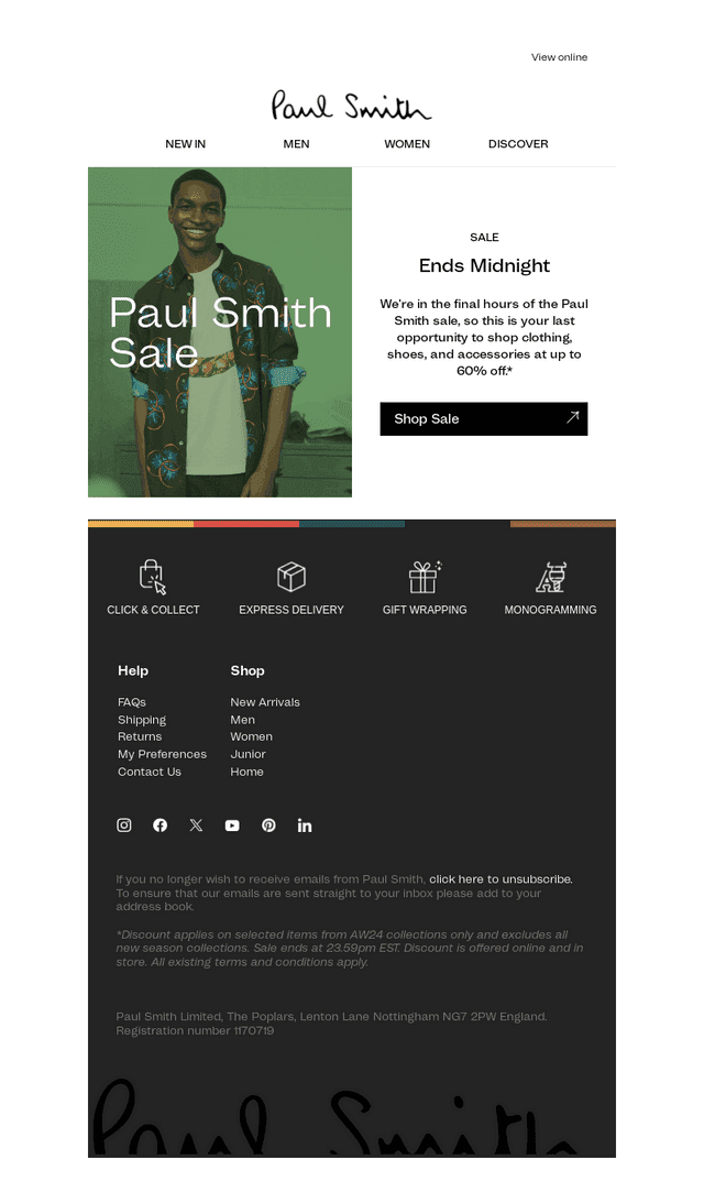 Your final few hours to shop