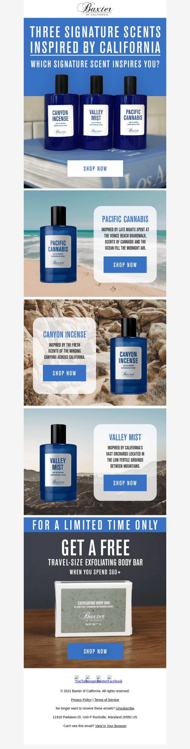 Smell your best for date night.