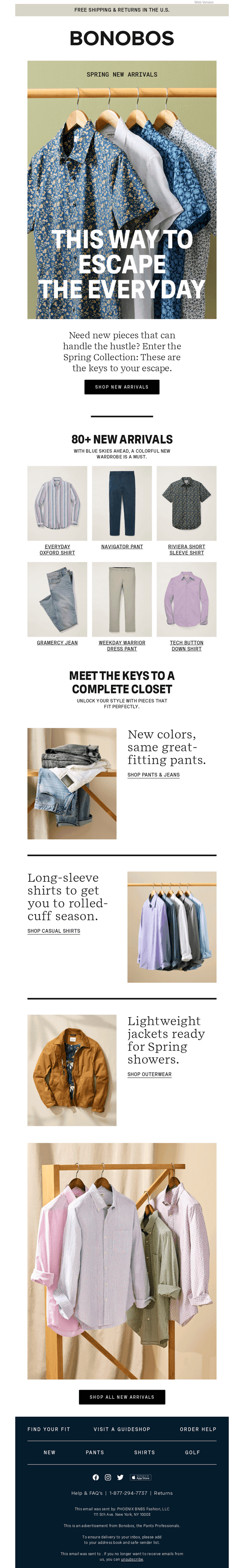 80+ New Arrivals: Spring Starts Now