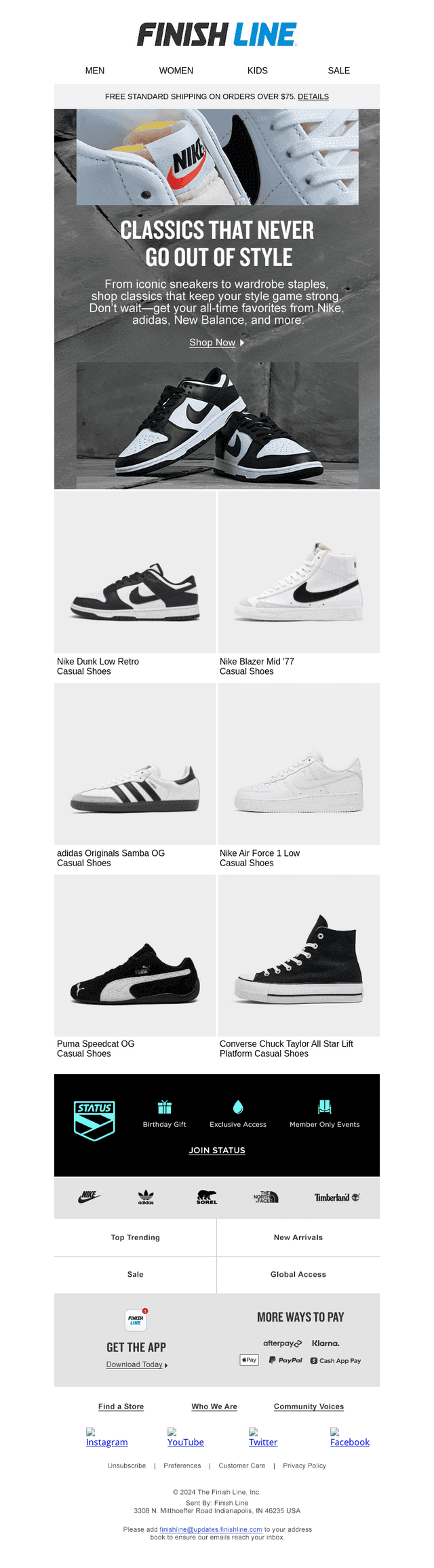 Stay Fresh with a Classic