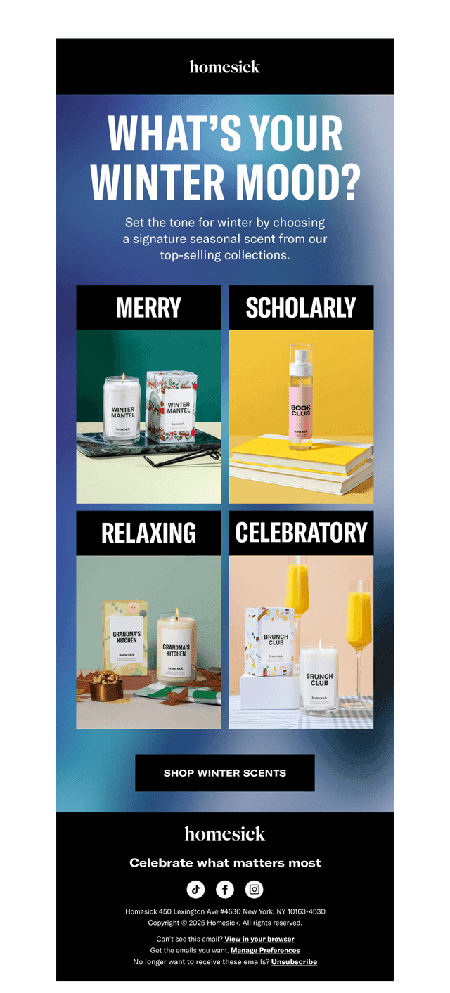 What’s Your Winter Weather Scent?